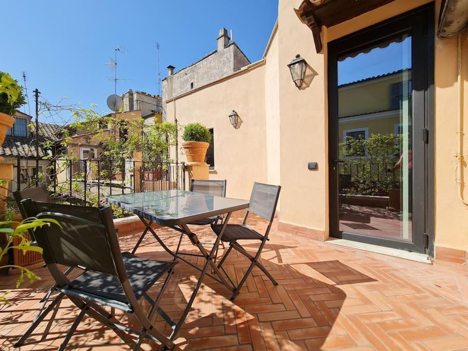 Boutique Penthouse With Terrace, Spanish Steps Roma Esterno foto