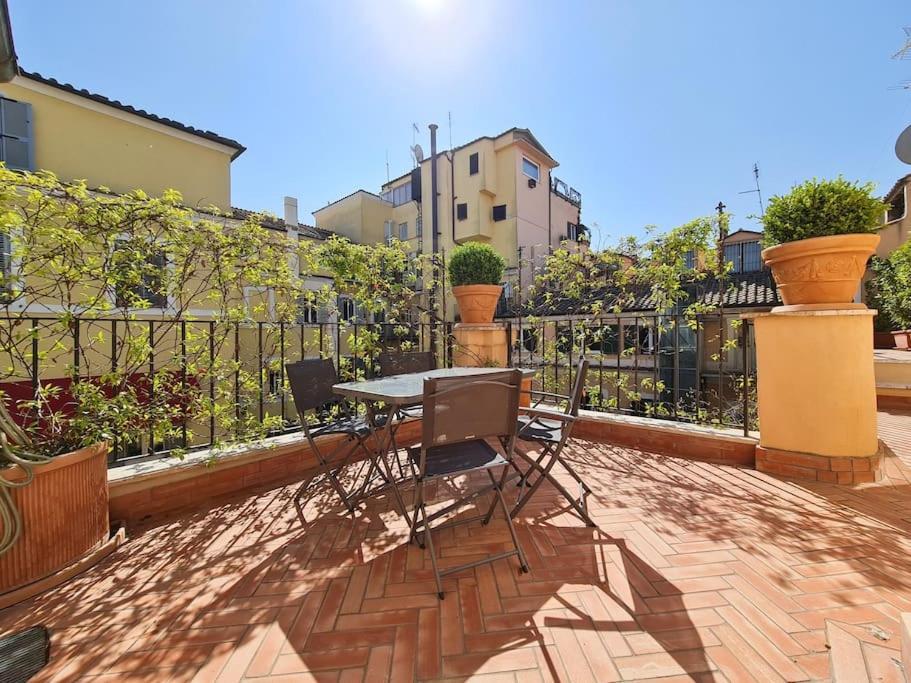 Boutique Penthouse With Terrace, Spanish Steps Roma Esterno foto